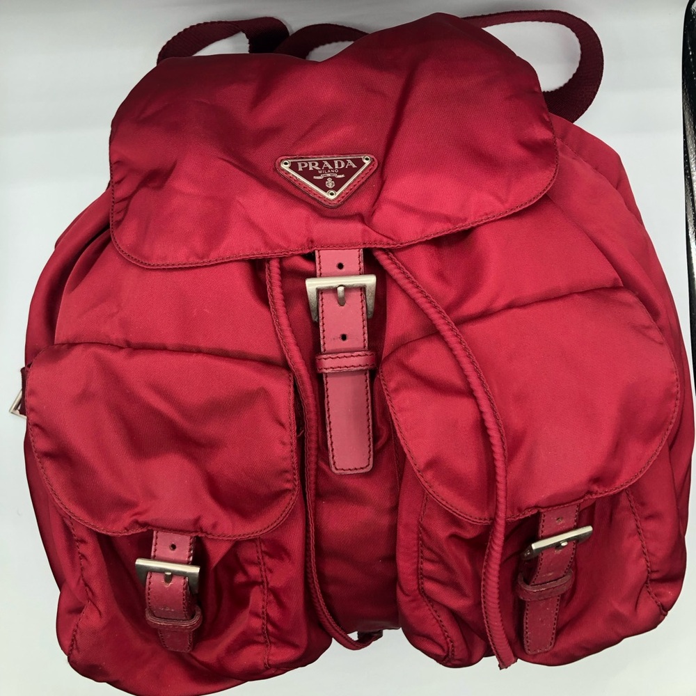 Prada nylon backpack